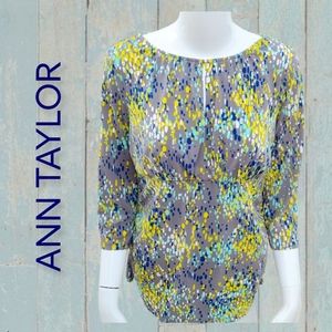 Ann Taylor Women's 3/4 Sleeves Petite Top